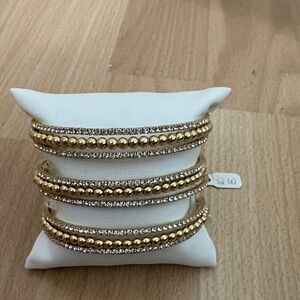 Elegant Gold and Silver Like Women's Bracelet- NWT - never worn